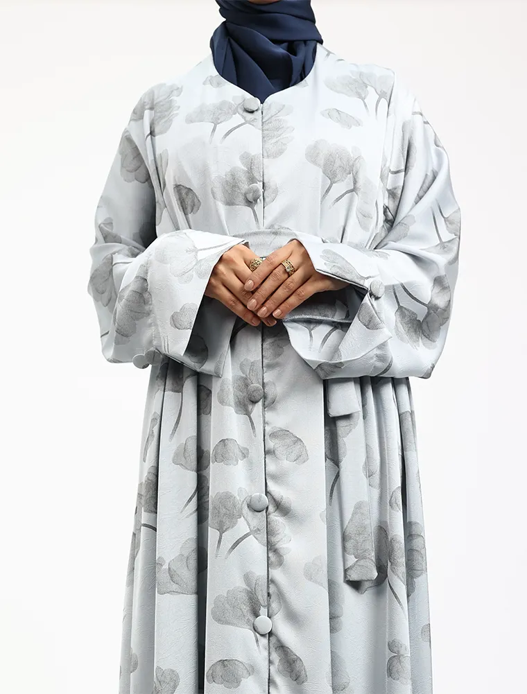 Blue Rasha Abaya